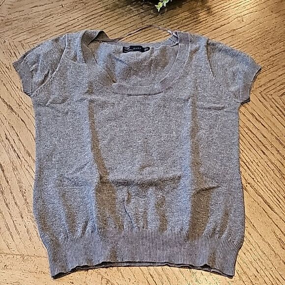 Gray Zara top size L - Picture 4 of 4